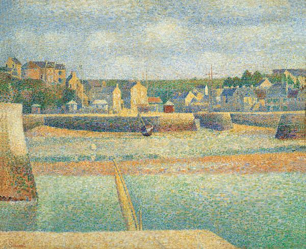 Georges Seurat The Outer Harbor China oil painting art